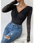 BODY DE ENCAJE FLORAL – ELEGANCIA Y SEDUCCIÓN EN UNA SOLA PIEZA