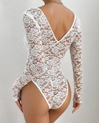 BODY DE ENCAJE FLORAL – ELEGANCIA Y SEDUCCIÓN EN UNA SOLA PIEZA
