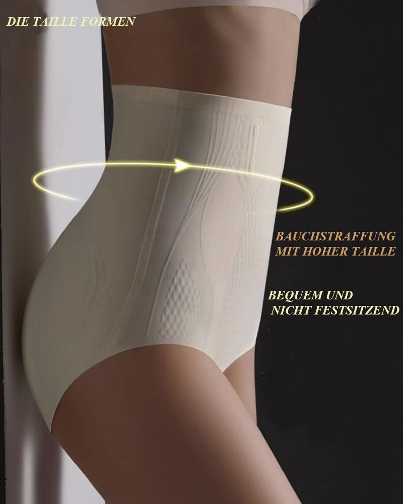 Braga reductora de cintura alta con control abdominal y realce de glúteos