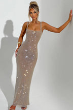 GALAXY GODDESS – VESTIDO CON PEDRERÍA HOTFIX