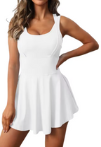 VESTIDO YOGA 2 EN 1 Blanco