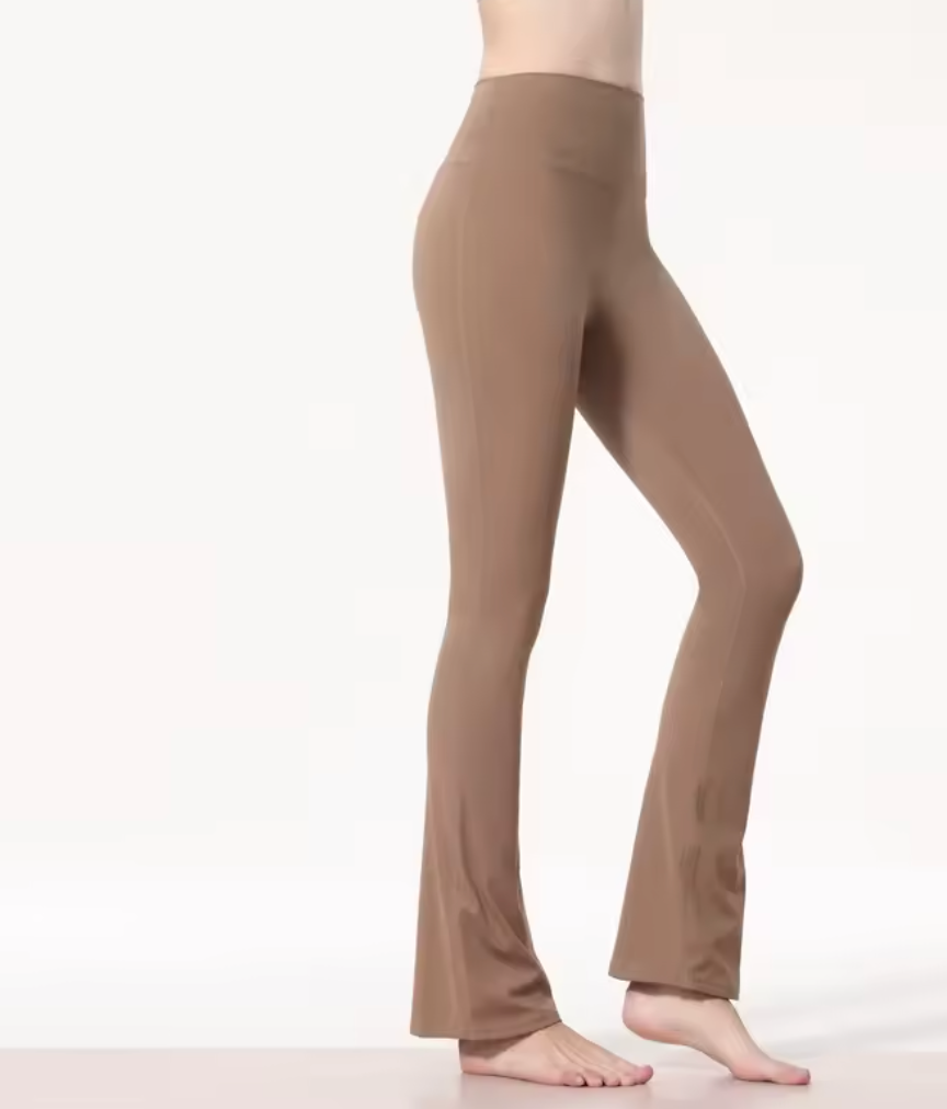 PANTALÓN ELÁSTICO YOGA SPORTELLA Marrón
