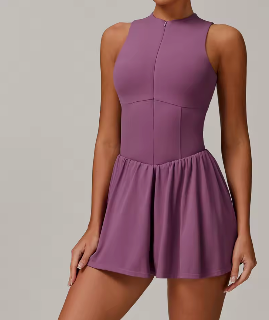 VESTIDO DEPORTIVO ACE NUDE SET Morado