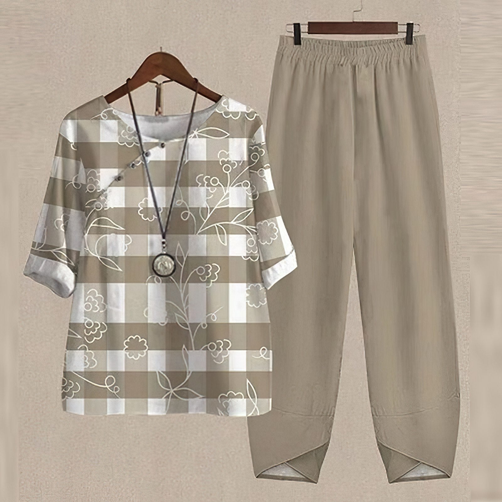 EVVA | CONJUNTO CHIC ARTESANAL