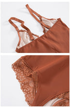 Divine® - Body tanga sexy de encaje con escote en V y espalda descubierta