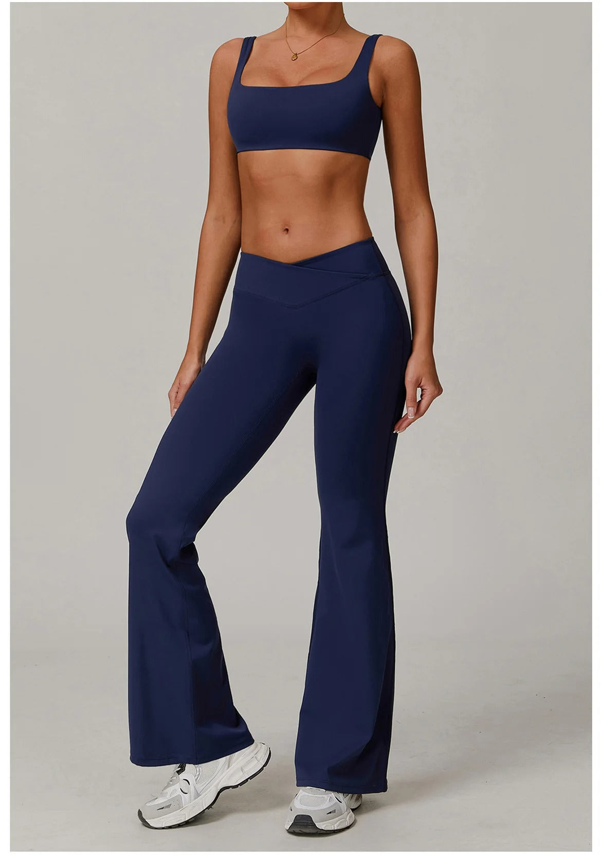 CONJUNTO FLARE NAVY Azul
