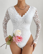 BODY DE ENCAJE FLORAL – ELEGANCIA Y SEDUCCIÓN EN UNA SOLA PIEZA