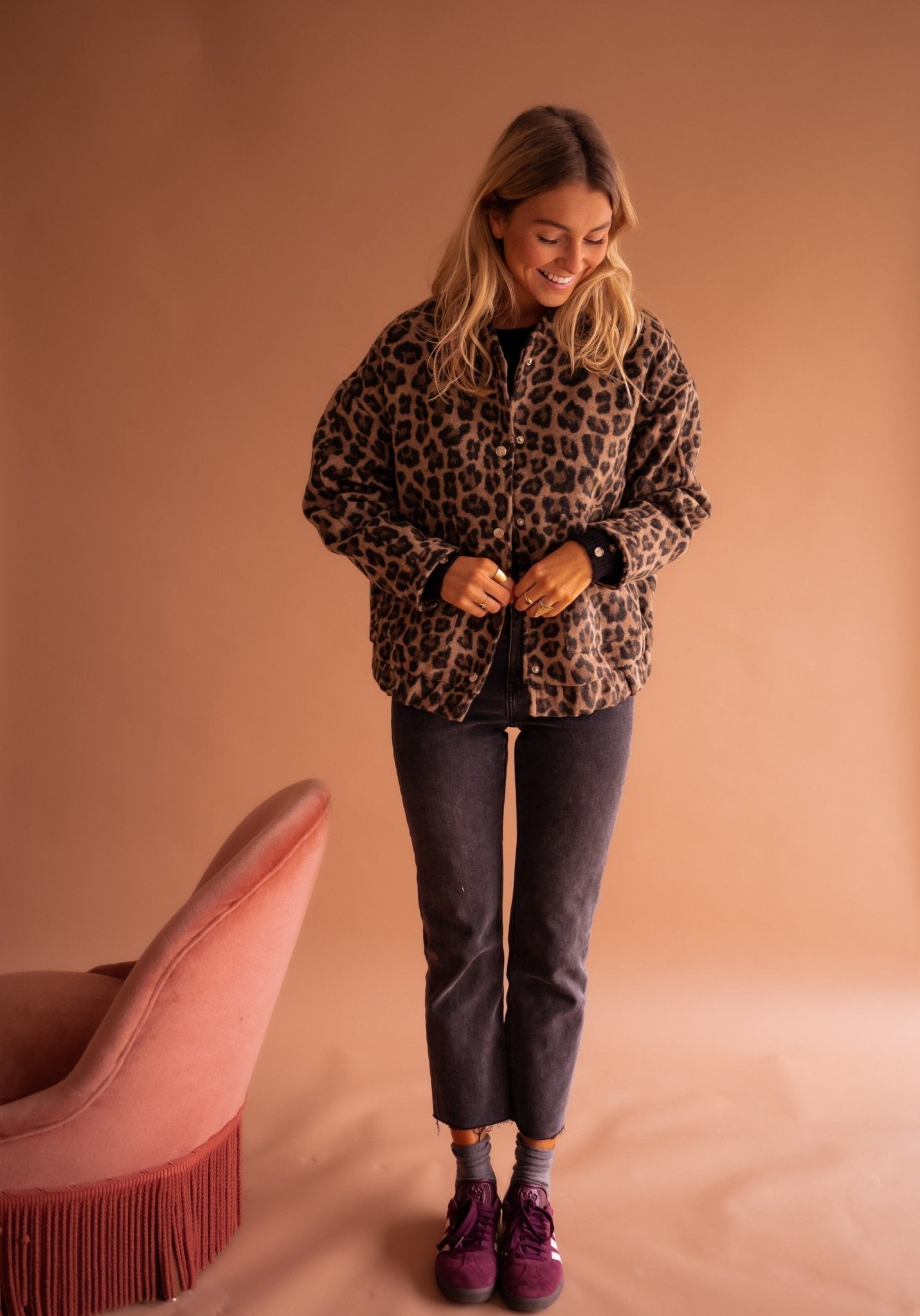 CHAYENNE | CHAQUETA LEOPARDO