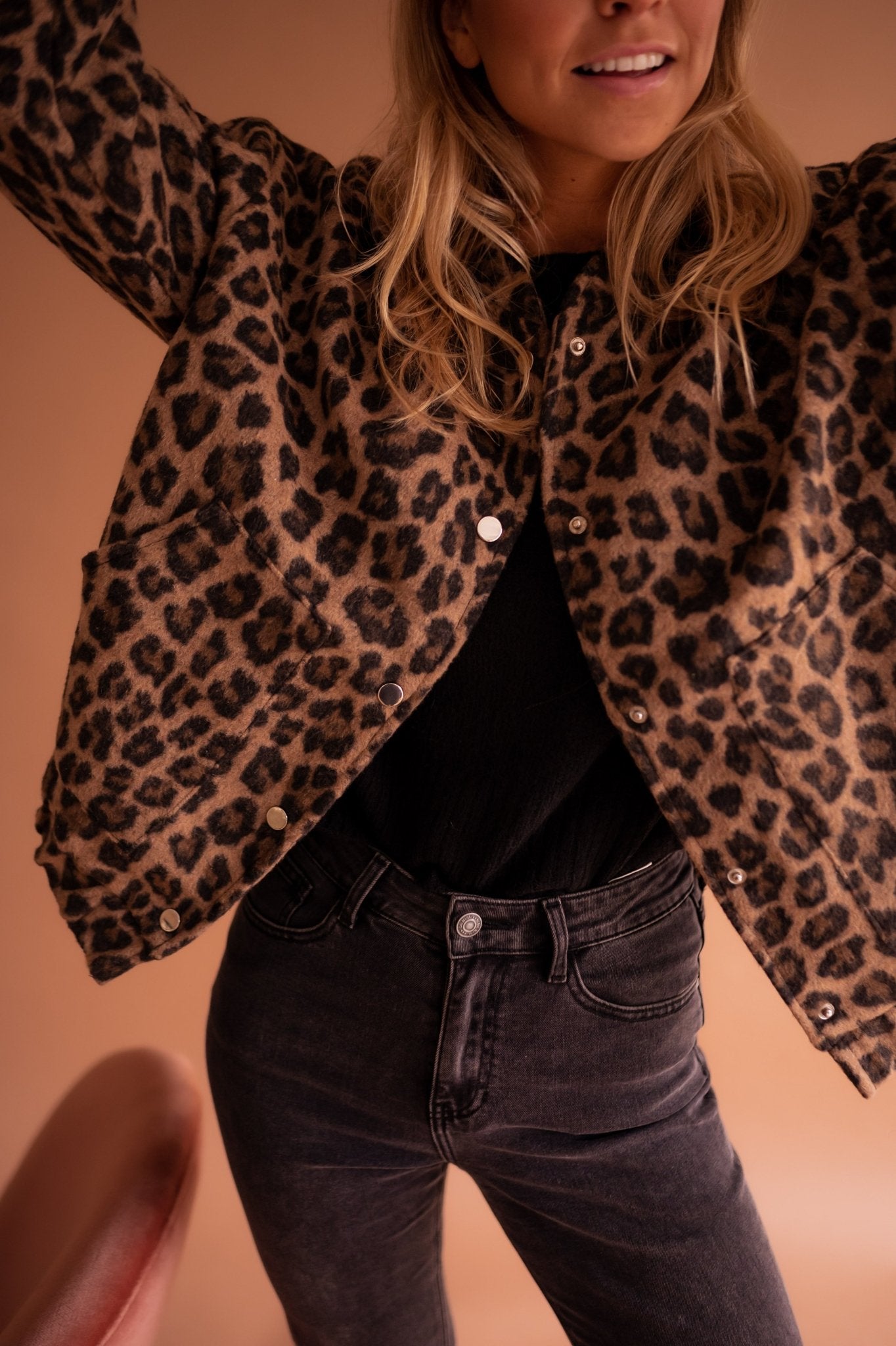 CHAYENNE | CHAQUETA LEOPARDO