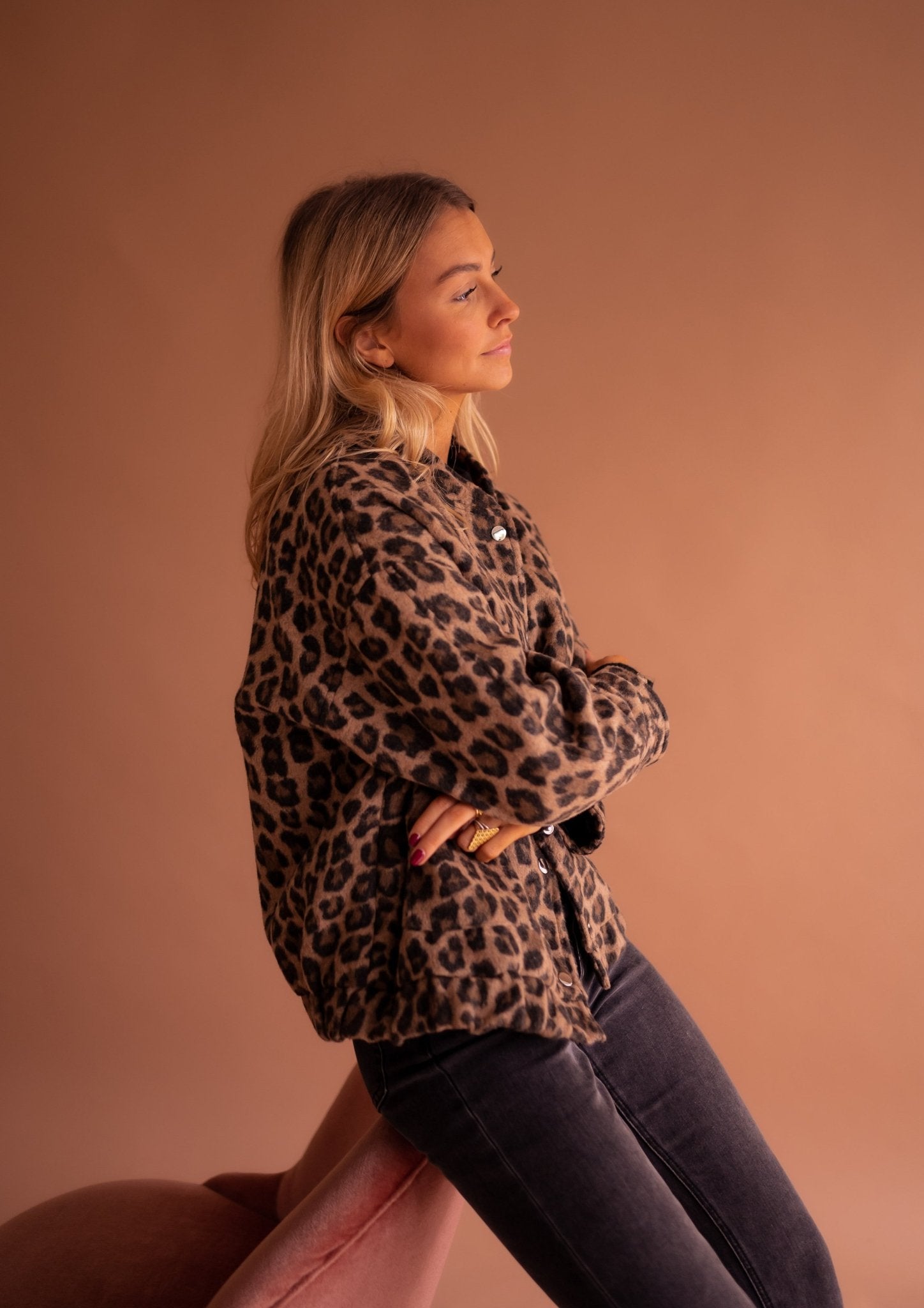 CHAYENNE | CHAQUETA LEOPARDO