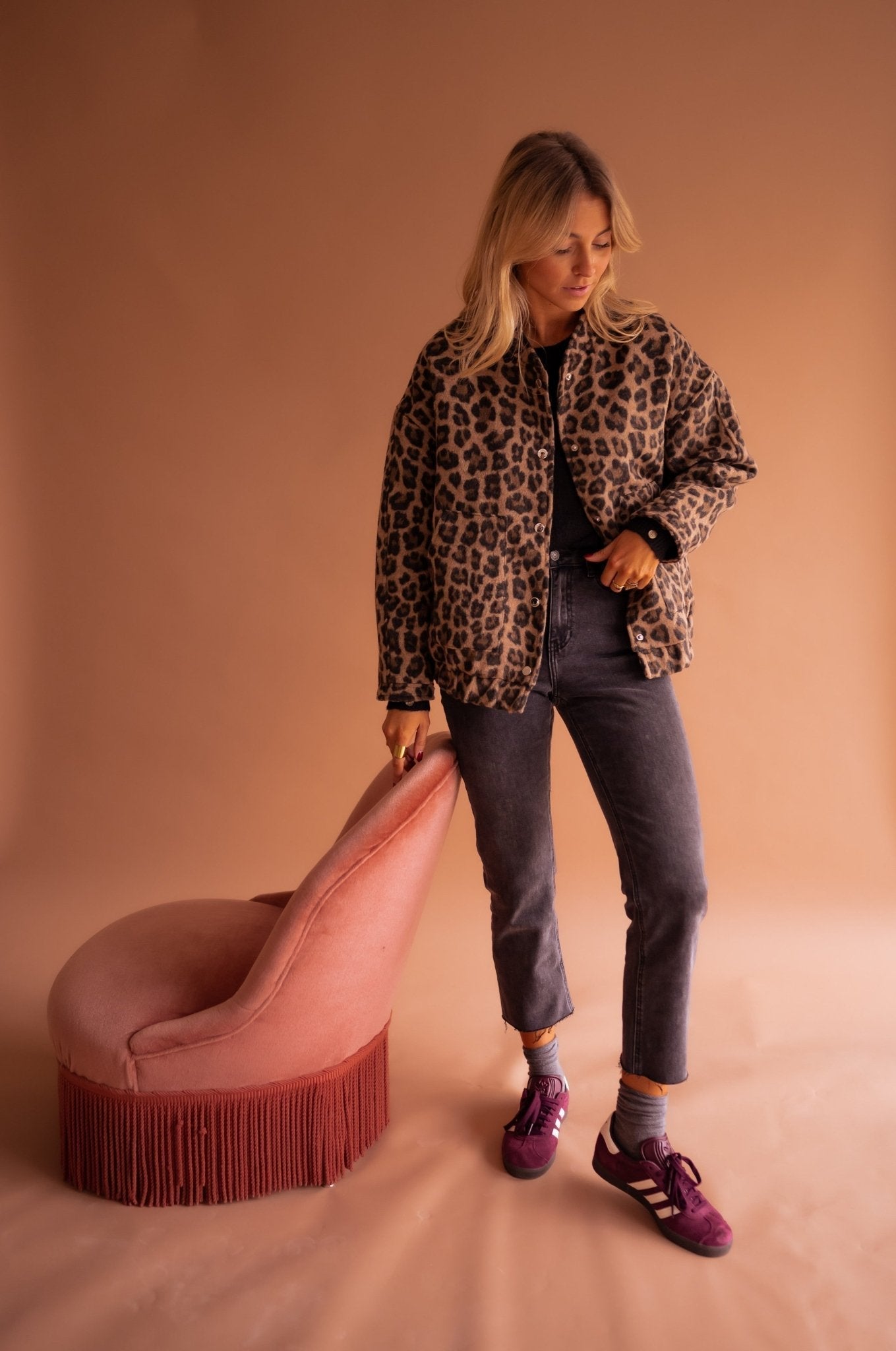 CHAYENNE | CHAQUETA LEOPARDO