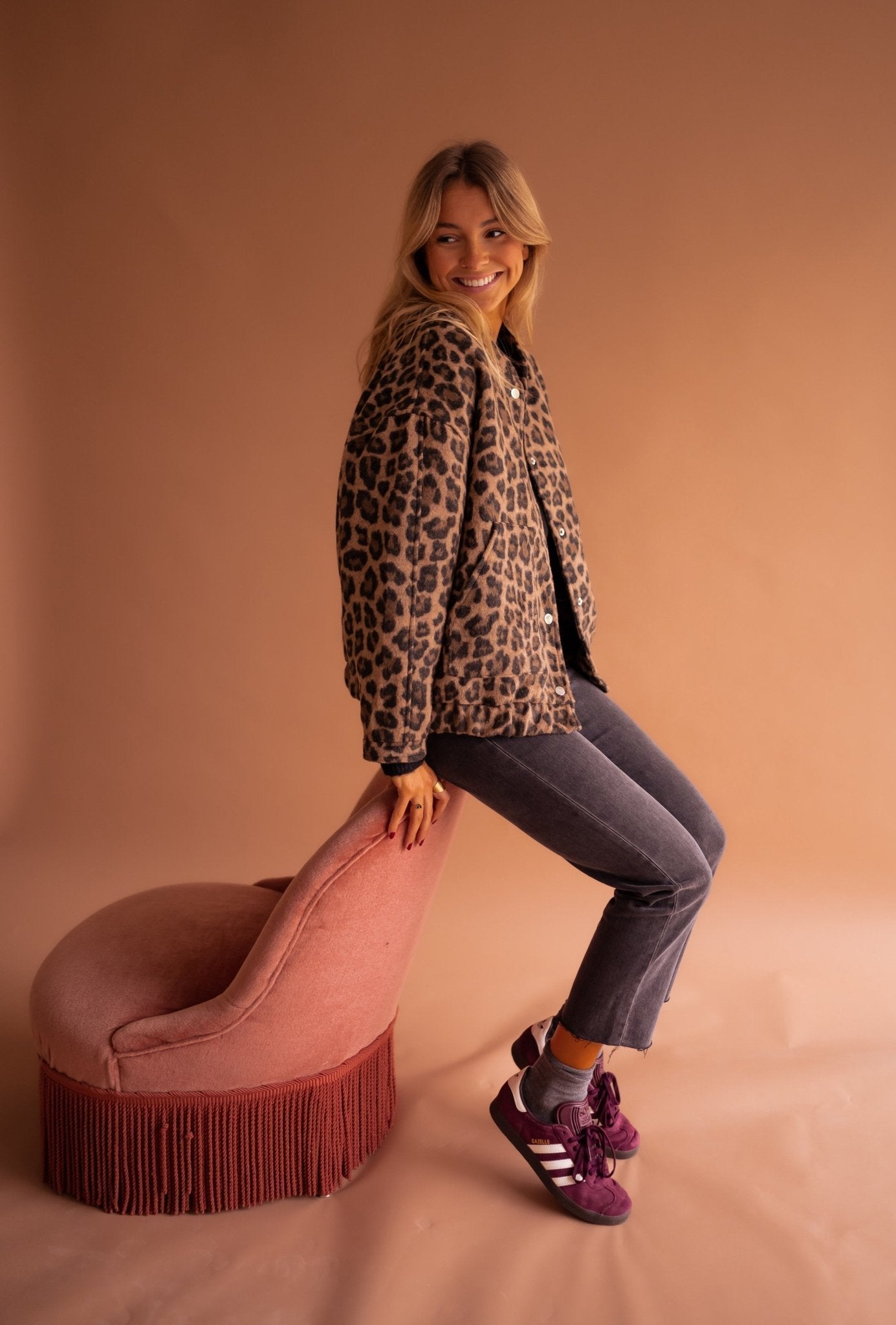 CHAYENNE | CHAQUETA LEOPARDO