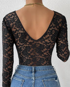 BODY DE ENCAJE FLORAL – ELEGANCIA Y SEDUCCIÓN EN UNA SOLA PIEZA