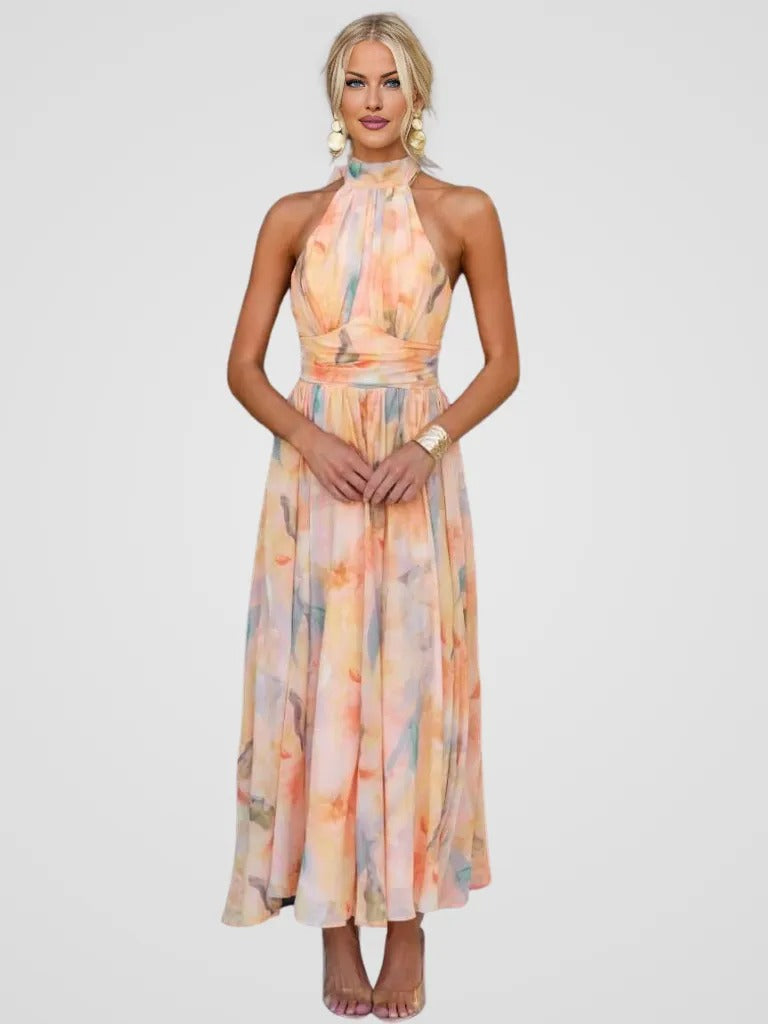 ELARA™ |VESTIDO MIDI BLOSSOM