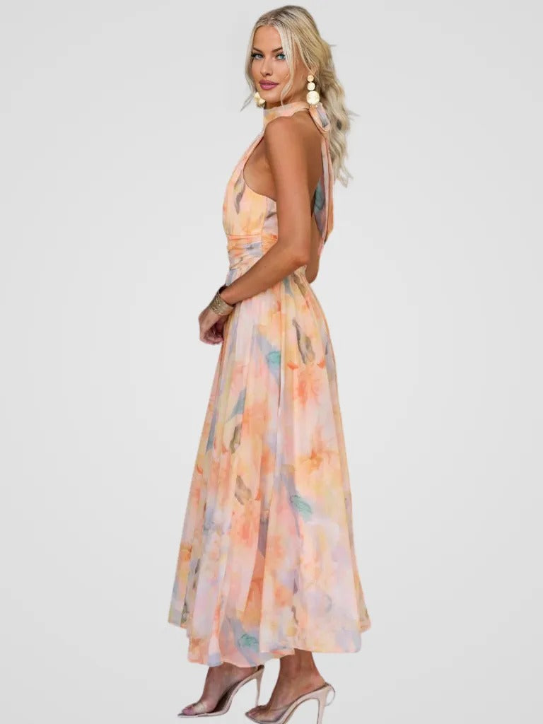 ELARA™ |VESTIDO MIDI BLOSSOM
